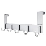 ✅ 𝐒𝐂𝐇𝐍𝐄𝐋𝐋𝐄 𝐌𝐎𝐍𝐓𝐀𝐆𝐄 & 𝐓Ü𝐑𝐒𝐂𝐇𝐔𝐓𝐙 - Die Türhakenleiste kann schnell und ganz ohne Bohren an allen gängigen Türen angebracht werden. Durch das weichen schutzpads auf der rückseite klappert es nicht beim Öffnen und Schließen der Tür und es macht keine Kratzer.