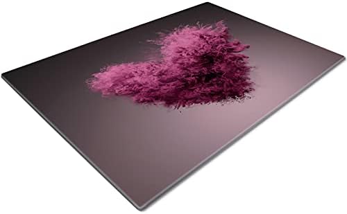Chopping Boards | Glass Worktop Savers | Worktop Protectors Heat Resistant | Catering Chopping Boards | Chopping Boards Glass | Over The Sink Chopping Board | Large | Grey Silver Black