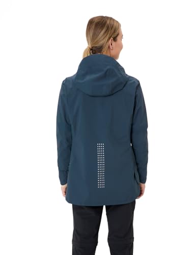 VAUDE Yaras 3in1 Doppeljacke Damen Fahrrad wasserdicht, Dark Sea Linen – Ansicht 2
