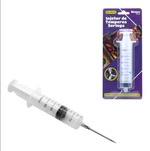 Seringa P/Tempero Injetor 60 Ml Cozinha Churrasco Frango