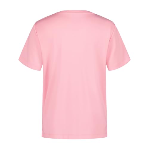 Image of Messi Boys' Lifestyle Short Sleeve Top, Loose-Fit Shirt with Logo, Comfortable, All-Day Wear