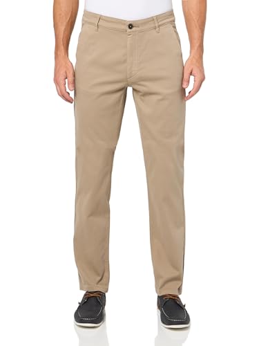 BOSS Techno Twill Slim Fit Chino Trousers,Sandy Dunes,3832