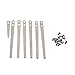 Clarinet Flat Springs Leaf with Screws - 7pcs Replacement Repair Parts for Woodwind Instruments