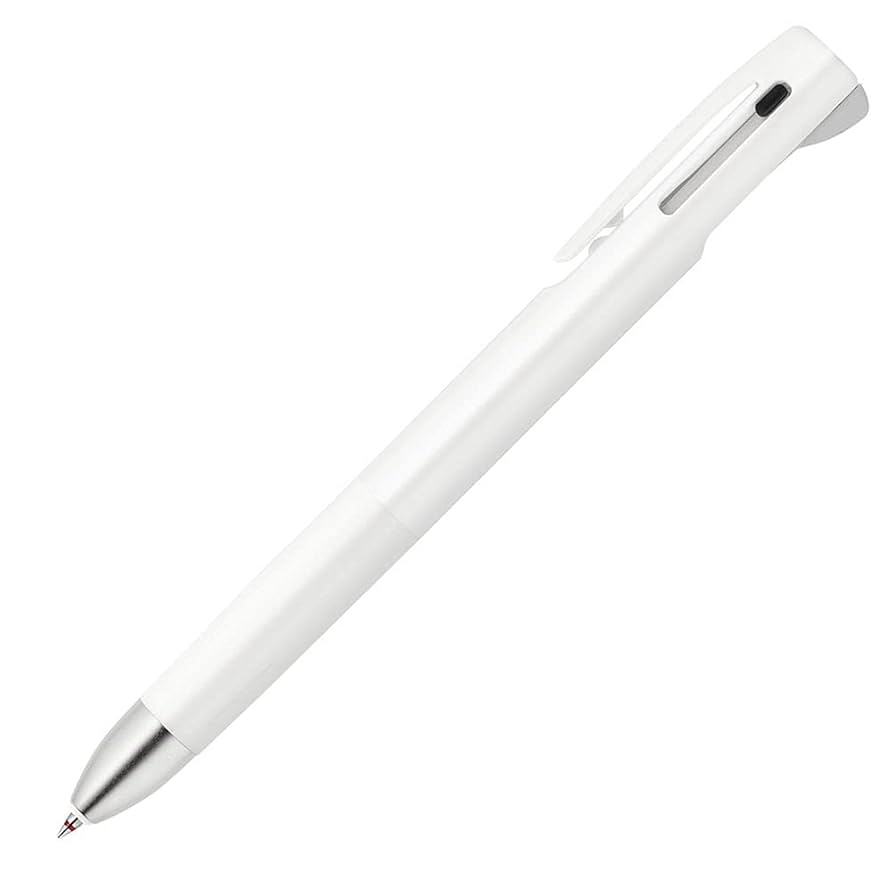 Amazon | ゼブラ 多機能ペン ブレン2+S 0.7mm 白 B2SA88-W | 多