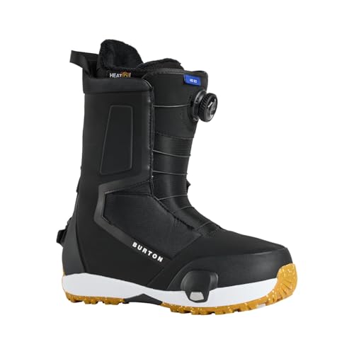 Burton - Stivali da snowboard Highshot Step on Wide Black Uomo - Uomo - Taglia 42 - Nero