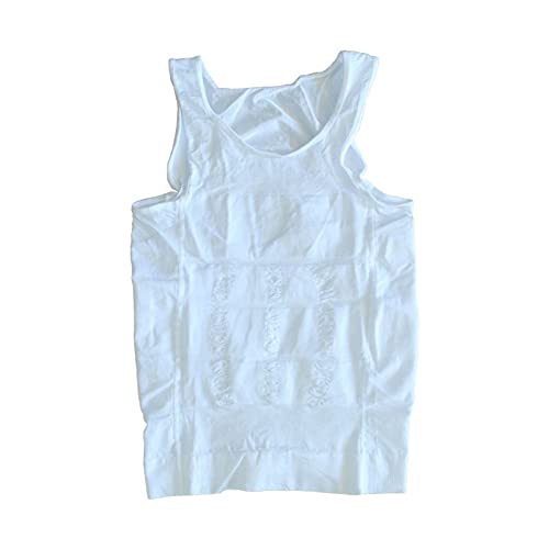 Camisa de alta compresión masculina chaleco moldeador con control de b 3