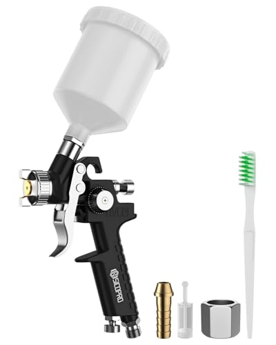 SICOPRO HVLP Paint Sprayer Gun, Mini Air Paint Sprayer for House Painting, Cars, Paint Guns Automotive