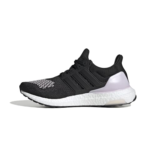 adidas Womens Ultraboost 1.0 Sportswear, Black/Black/Clear Pink, 5.5