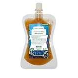 JADINGSFARM Brine Shrimp Fish Food, Ready to Use Aquarium Fish Food, Non-Living Instant Baby brine Shrimp, Food for Betta Saltwater Marine Freshwater Fish, Reef Aquariums, Corals, Axolotl,Jelly