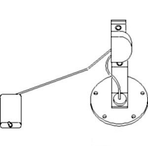 Massey Ferguson Sending Unit Fuel Part No: A-189201M91