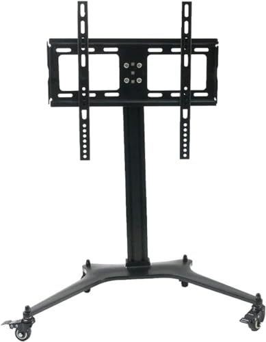 Soporte móvil para TV con ruedas, ajustable en altura miniatura 3