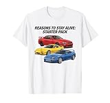 JDM Car Starter Pack Meme TShirts Dad Joke