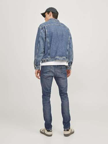 JACK & JONES JJIGLENN JJICON JJ 167 50SPS NOOS Erkek Jean Pantolon, Blue Denim, 31/32 - Görsel 3
