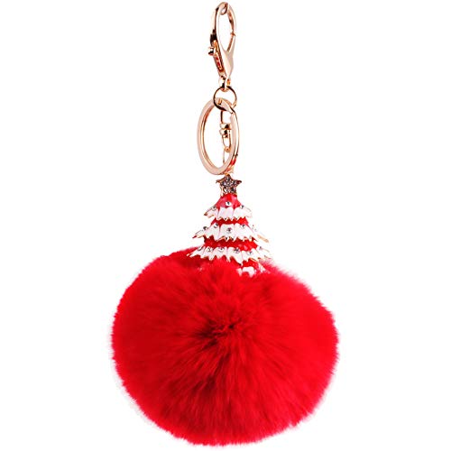 Preisvergleich Produktbild Cheaonglove Motorrad schlüsselanhänger Schlüsselkette Handtaschenschlüsselring Autoschlüssel Zubehör Weihnachtsbaum Keychain Modeschmuck Schlüsselbund red