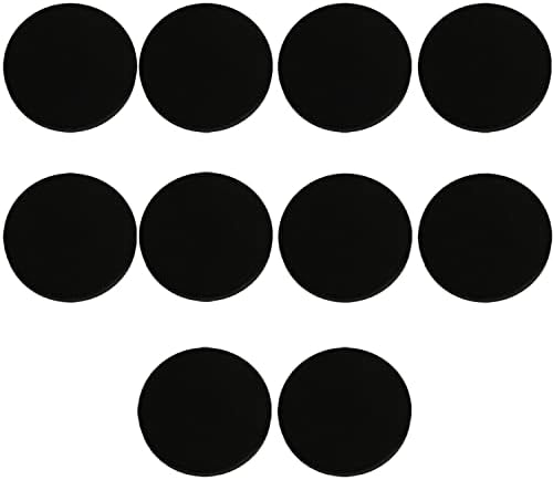 Flat Buttons XGNG 10pcs Resin Shank Buttons Black 25mm Suit Buttons High-Foot Spray Paint Buttons Round Shaped Sewing Button