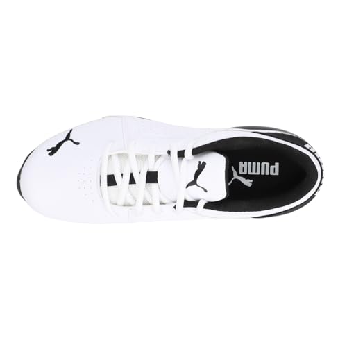 PUMA PUMA Men's VIZ RUNNER Sneaker Cross Trainer, White-Black, 10