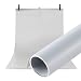 Produktbild Selens PVC Hintergrund 68x130cm Wasserdicht Fotografie Hintergründe Matte Background für das Fotostudio Grau