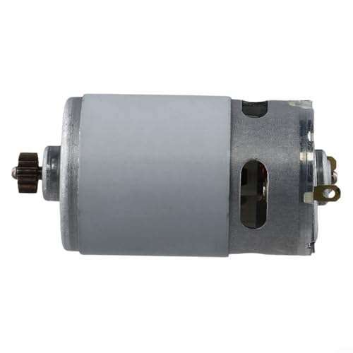 Motor de repuesto de 13 dientes de 14,4 V para modelos de taladro inalámbrico Bosch GSR 14.4 2 LI y PSR 14.4 LI 2 (número de pieza 1607022606)   Motor de engranajes metálicos, plateado