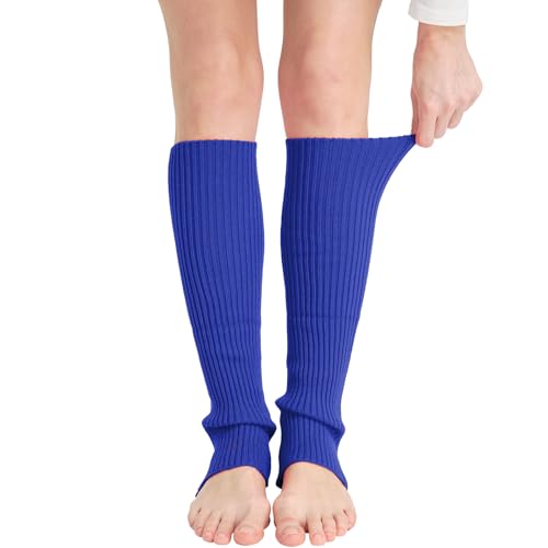 Image of Nanxson Knit Ribbed LegWarmer Women Knit Calf Accessories Leg Sleeves | Solid Neon Boot Socks,Y2K 80s Women's Lolita LegWarmer,Sports Party Yoga Dance Accessories,Winter Ankle Heap Kawaii Sock