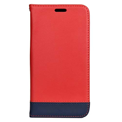 Étui rabat cuir véritable iPhone 11 Pro rouge protection intégrale