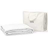 Luna Luxe Cotton Weighted Blanket for Adults -...