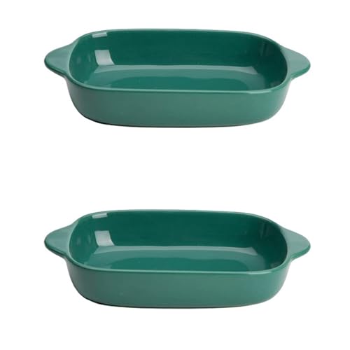 Plat à tarte en céramique antiadhésif lot de 2 moules en porcelaine de 22,6 cm pour vos quiches
