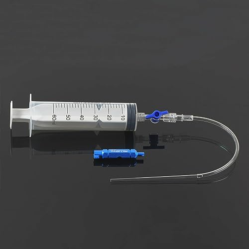 XBERSTAR Tubeless Tire Sealant Injector Bike Tubeless Tyre Oil Sealant Injector Syringe Tool Bicycle Tire Filling (Tubeless Tire Injector+Valve tool) - Image 4