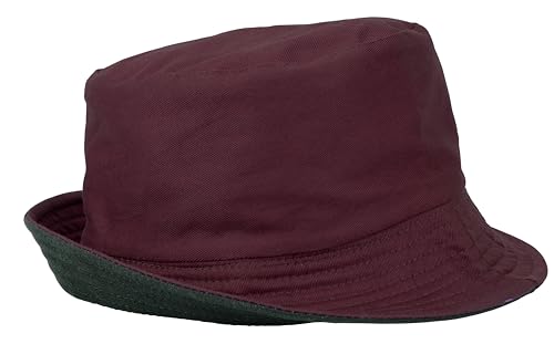Image of Gelante Reversible Bucket Hat for Men and Women - Cotton, Outdoor Sun Protection Bucket Hats.