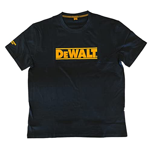 DEWALT Men's Brand Carrier Short Sleeve T-Shirt (X-Large, Black)