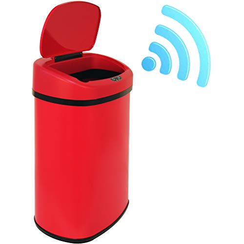 Caneca de basura automática de 50L con sensor de movimiento
