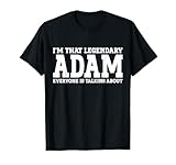 Adam Gifts Adam Tee Men Name Birthday Gifts