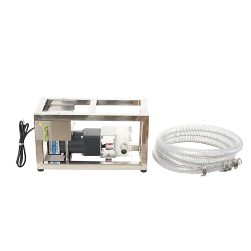 CDZHLTG Electric Viscous Liquid Transfer Pump, Viscous Liquid Honey Pump, 10L/Min Liquid Honey Transfer Pump Paste Pump with Speed Adjustable, AC110V 90W