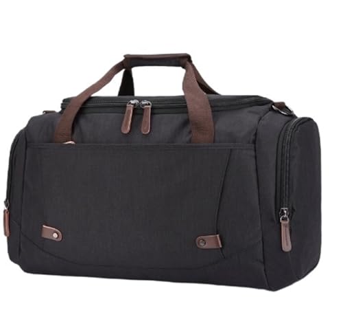 Large Capacity Travel Bag Waterproof Material for Men and Women Solid Color Luggage Travel Bag