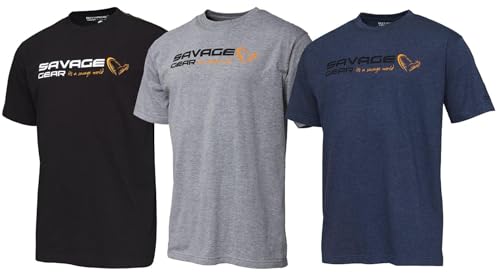 T-shirt Savage Gear vêtement de pêche unisexe en coton manches courtes