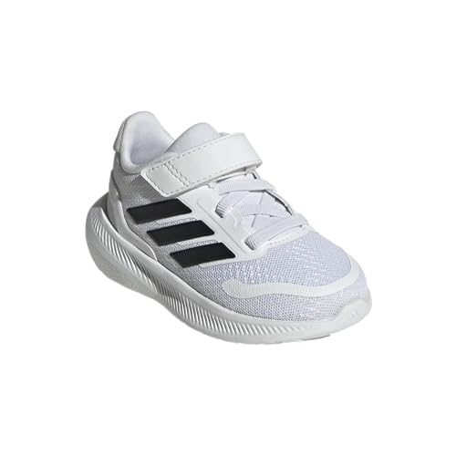 Image of adidas Baby Marvel Run Falcon 5 Elastic Lace & Strap Shoe