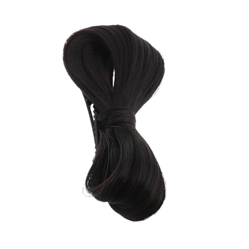 minkissy リボンウィッグヘアクリップ 漢服かつら 日本のかつら 女性のためのとがった帽子のかつら 中国スタイルのヘアピンフラワーヘッドバンド 中国のヘッドバンド 高温ワイヤー Black