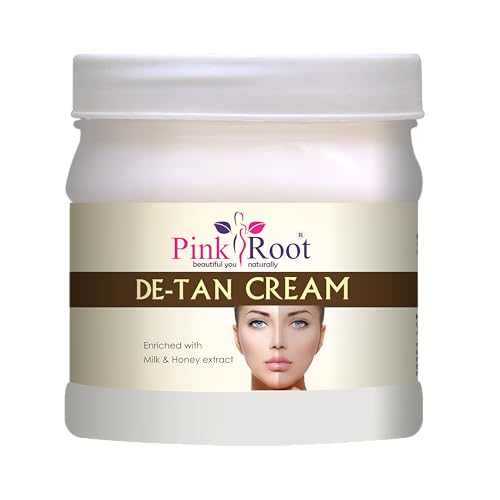 Image of Pink Root De-tan Cream 500ml with Foot Scrub 500ML