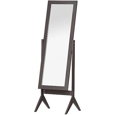 HOMCOM Adjustable Freestanding Dressing Mirror Cover