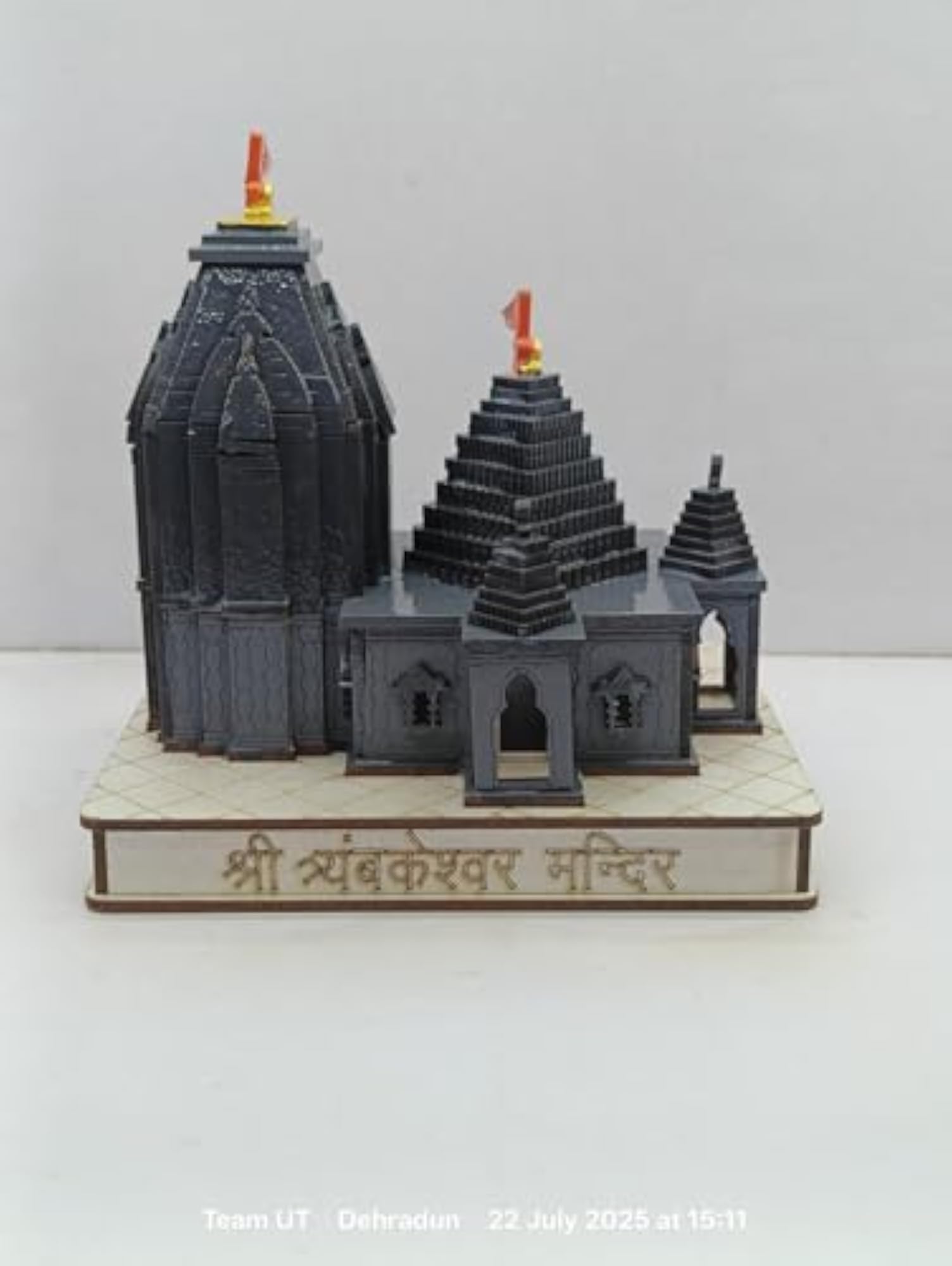 12 Jyotirlinga Temple Color 3D Model Set