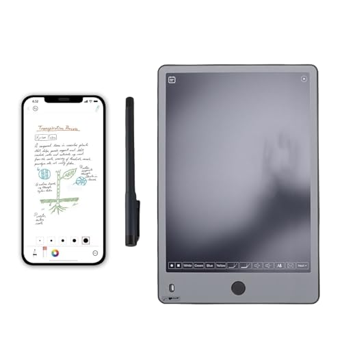 Elprico Elektronisches Notizbuch mit Stift, Digitalem Smart Pen und Schreibtafel-Set, Echtzeit-Synchronisierung Zum Digitalisieren, Konvertieren in Text, Speichern und Teilen von