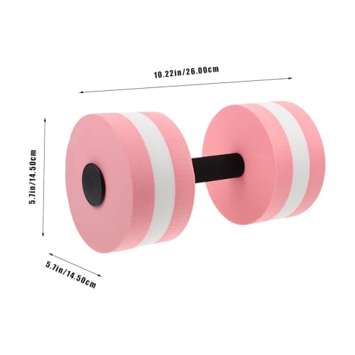 Mancuernas acuáticas EVA para ejercicios en piscina miniatura 2