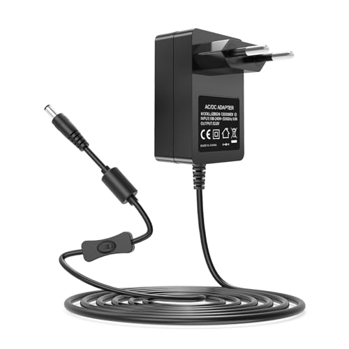 für Yamaha Keyboard Netzteil, 12V 2A Netzteil Kompatibel mit PSR DGX YPG YPT DD EZ P Digitalpiano, PA130 PA150 YPG-235 YPT-230 YPT-400 12V DC DC-Netzkabel