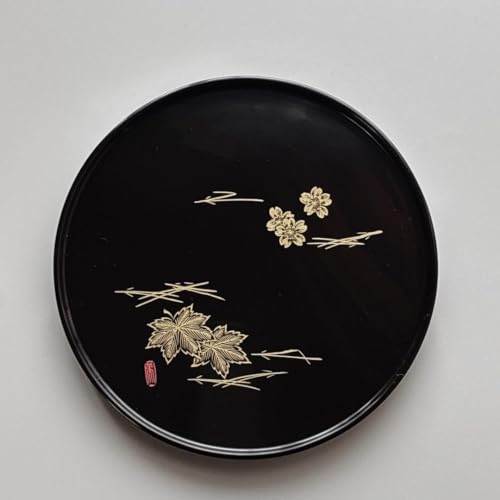 輪島塗最高級お盆。 Amazon.co.jp: 本うるし！ 漆工芸品「 輪島塗 お盆 （大）」天然