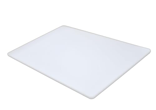 aro Tagliere, Polietilene, 60 x 40 cm, bianco, Ideale per Tutti gli Alimenti, Bianco