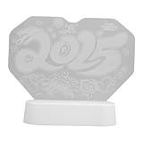 Décoratif : idéal pour améliorer la décoration de votre chambre, salon ou bureau, plaque lumineuse de nuit, décoration de numéro à LED