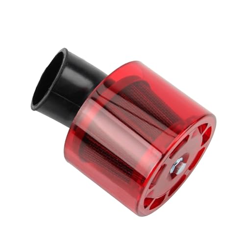 Filtre à air conique universel 42mm pour moto scooter et ATV rouge
