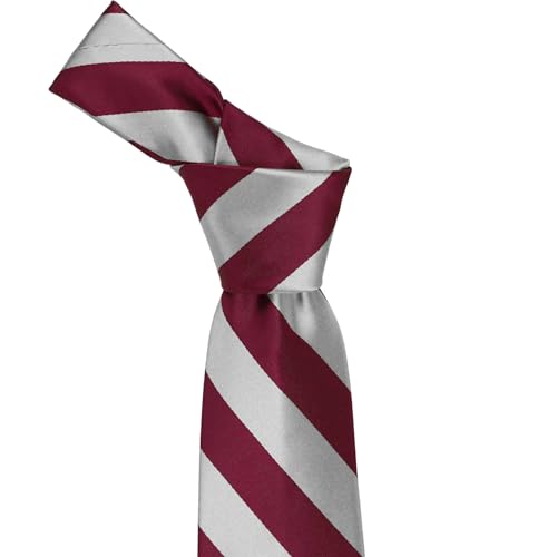 Image of tiemart Men's Striped Tie Standard Length