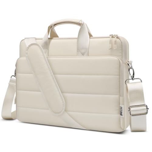 [Tasca Frontale per Accessori di Facile Accesso]: la borsa messenger porta pc 14 pollici è dotata di un ampio scomparto frontale con 3 tasche per tenere a portata di mano caricabatterie, cavi, penne, mouse, power bank e telefono, eliminando la necessità di rovistare nello scomparto principale per piccoli oggetti essenziali.