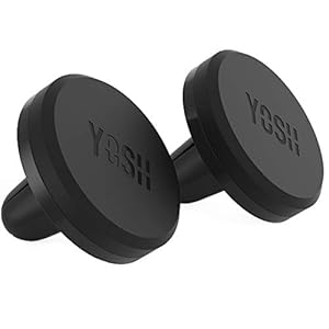 YOSH Magnetic Phone Car Mount Air Vent, 2-Pack Phone Holder for Cars Magnet Car Vent Phone Holder for iPhone 11 XS X XR…