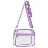 USPECLARE Clear Bag for Stadium Events Clear Crossbody Bag Purse for Women and Men for Sports Events Concerts Festivals